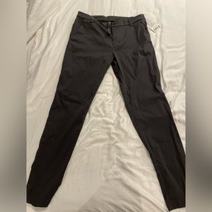 Lululemon men’s black commission pants 34 L.  NWT
